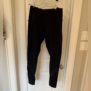 Black Leggings with mesh